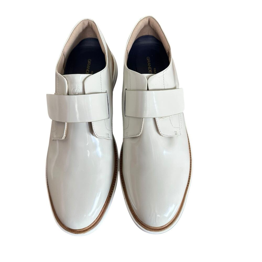 Cole Haan Women’s Grand Evolution Velox Modern Monk Loafers Optic White Size 8.5 - Picture 2 of 12
